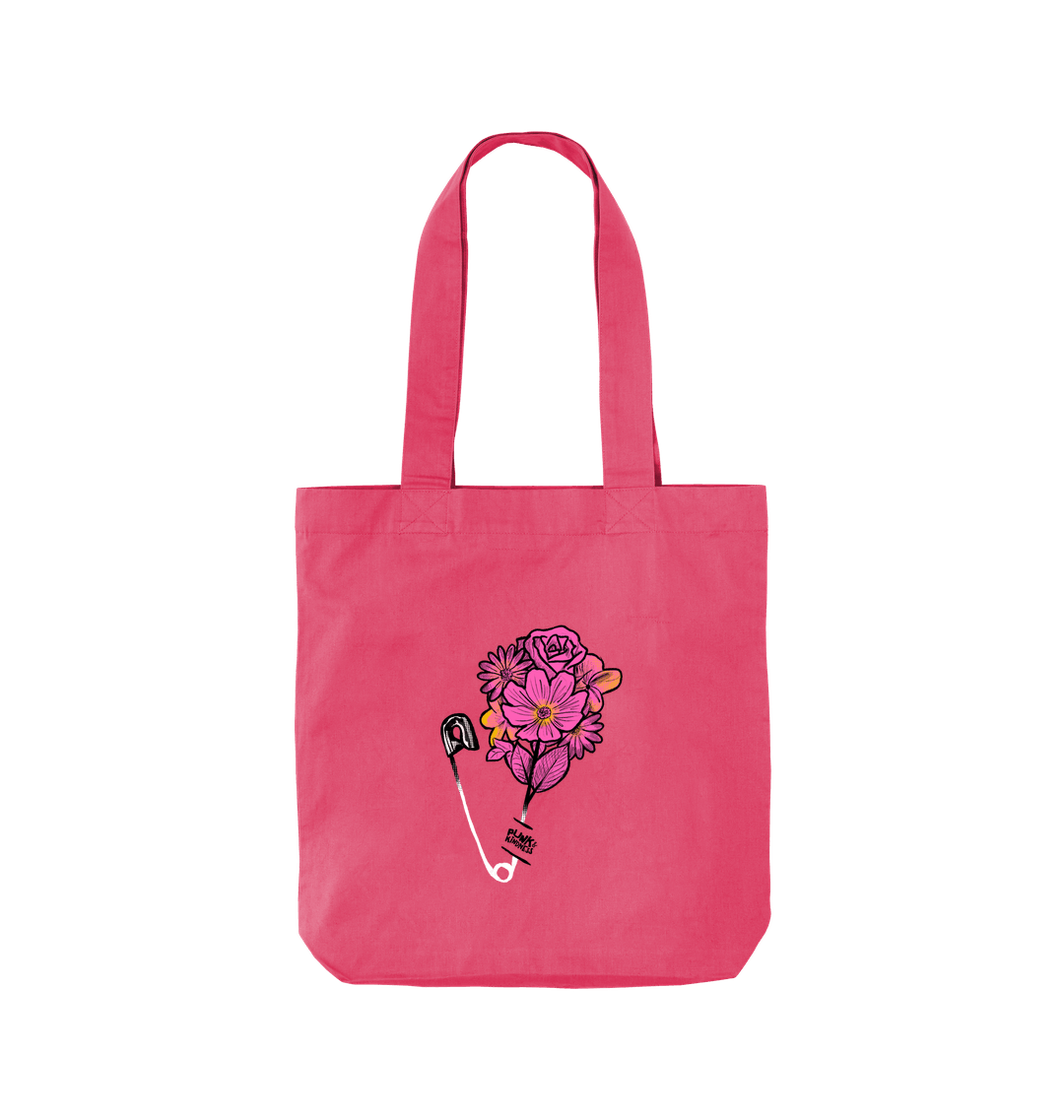 Raspberry Pink Printed Bag