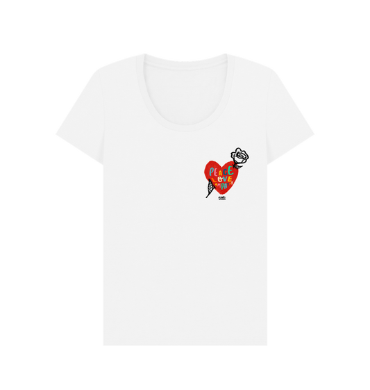 White Printed T-shirt