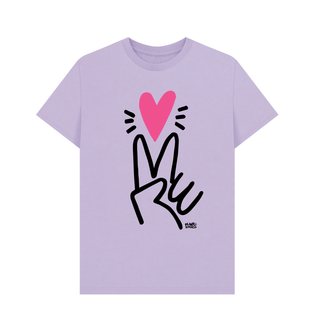 Lilac Printed T-shirt