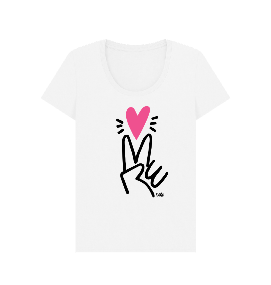 White Printed T-shirt