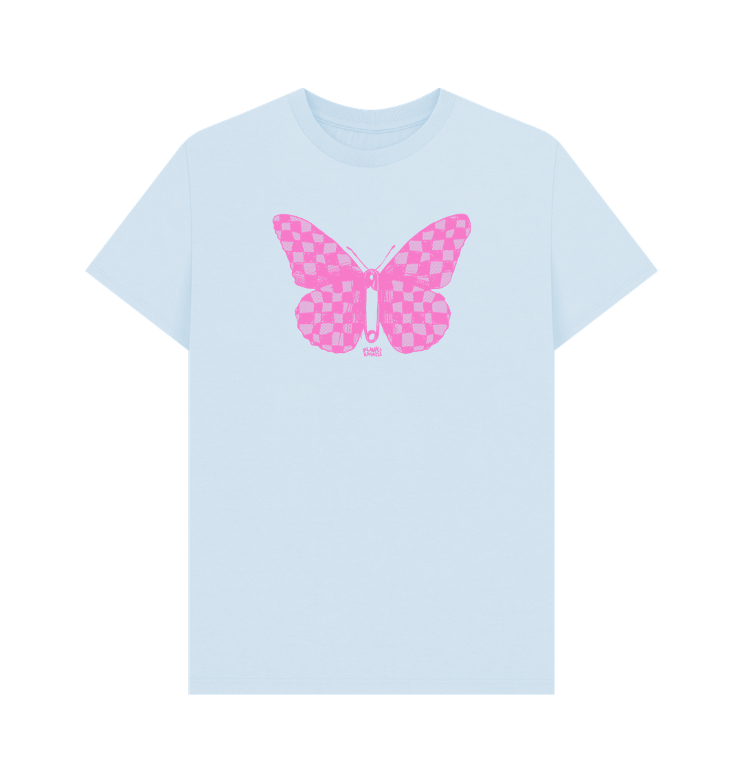 Sky Blue Printed T-shirt